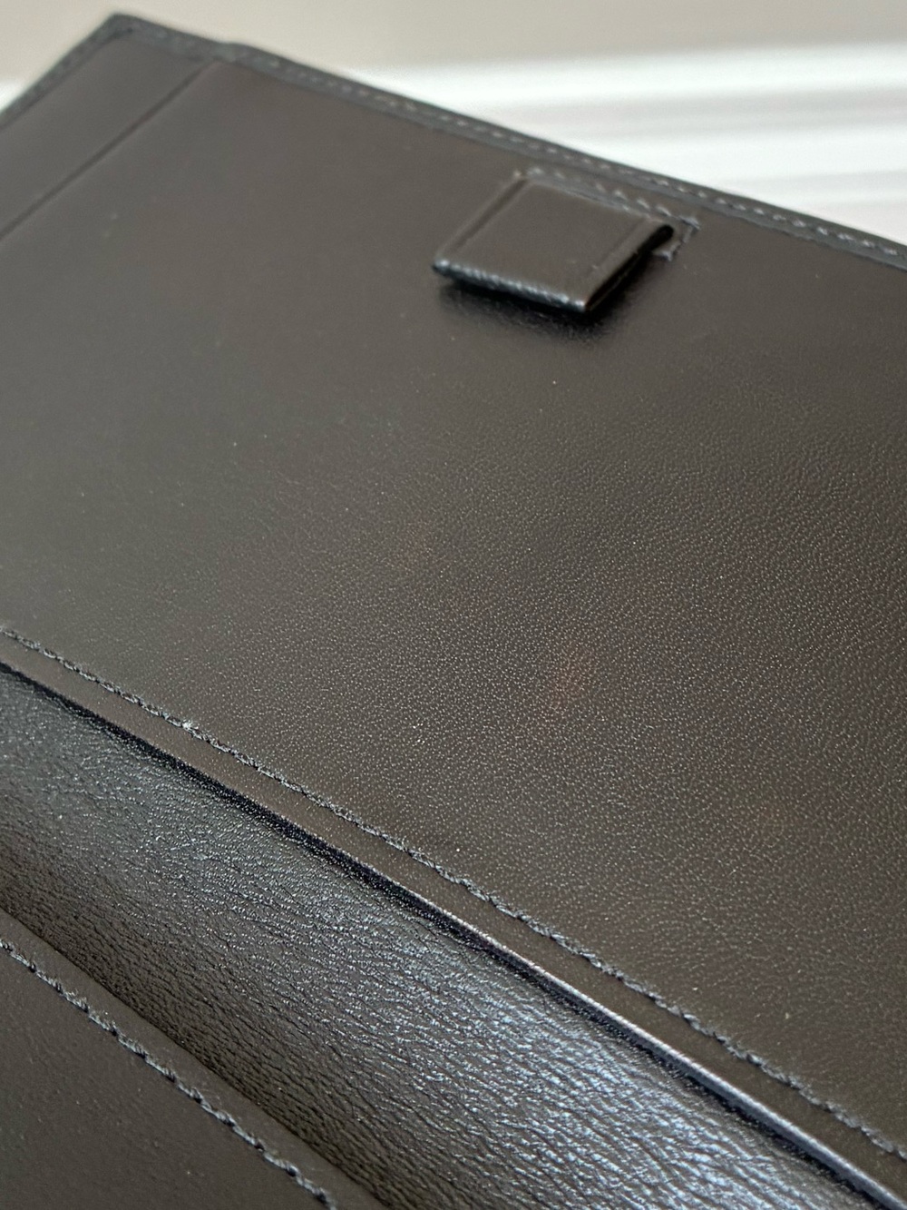 Coach Soho Vintage Buckle Flap Leather Wallet with Checkbook Holder Insert Y2K - Picture 14 of 16